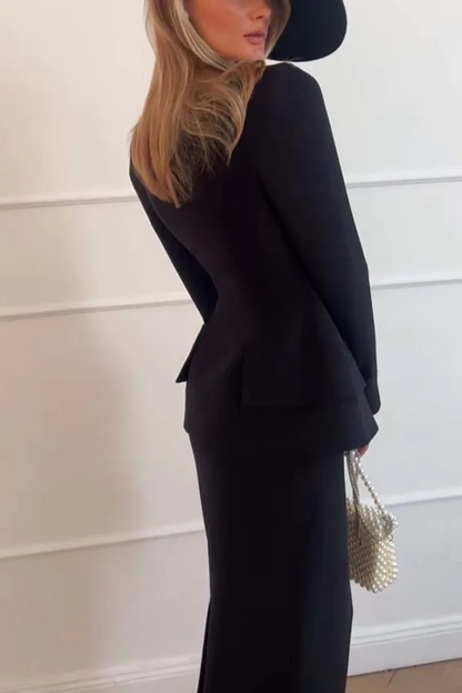 Alevna Blazer Ve Kalem Etek Takımı