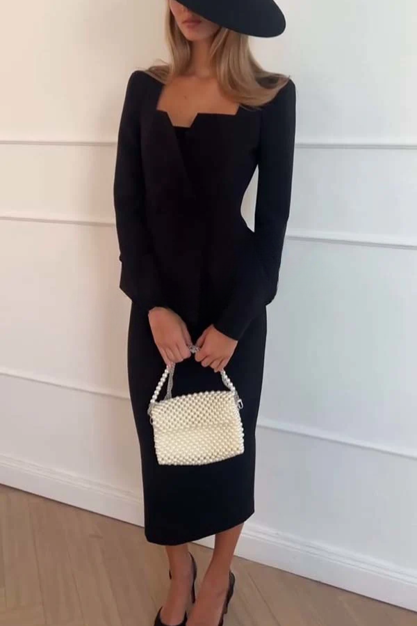 Alevna Blazer Ve Kalem Etek Takımı