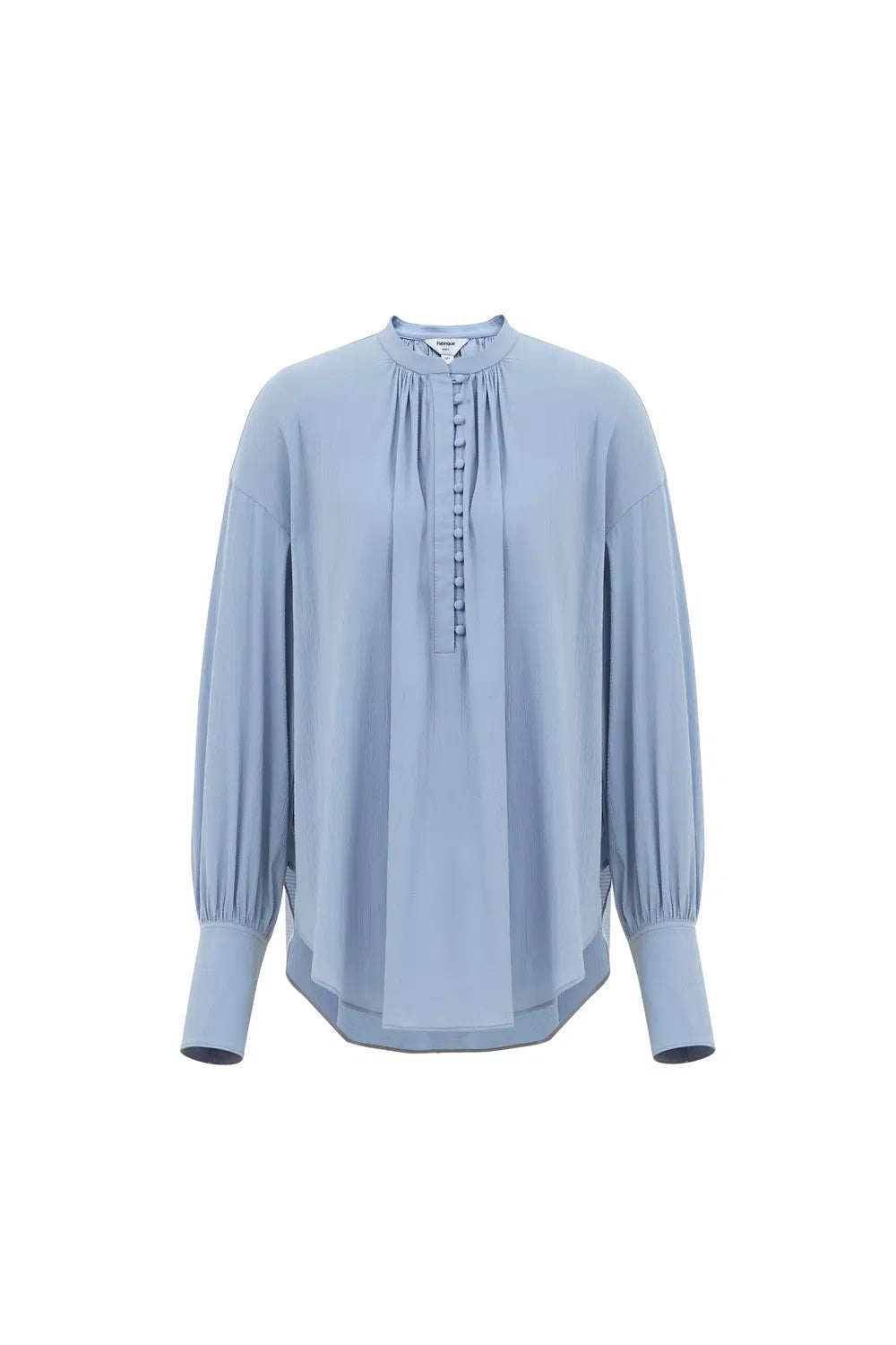 Lila Laidback French Shirt in Tencel-Cotton