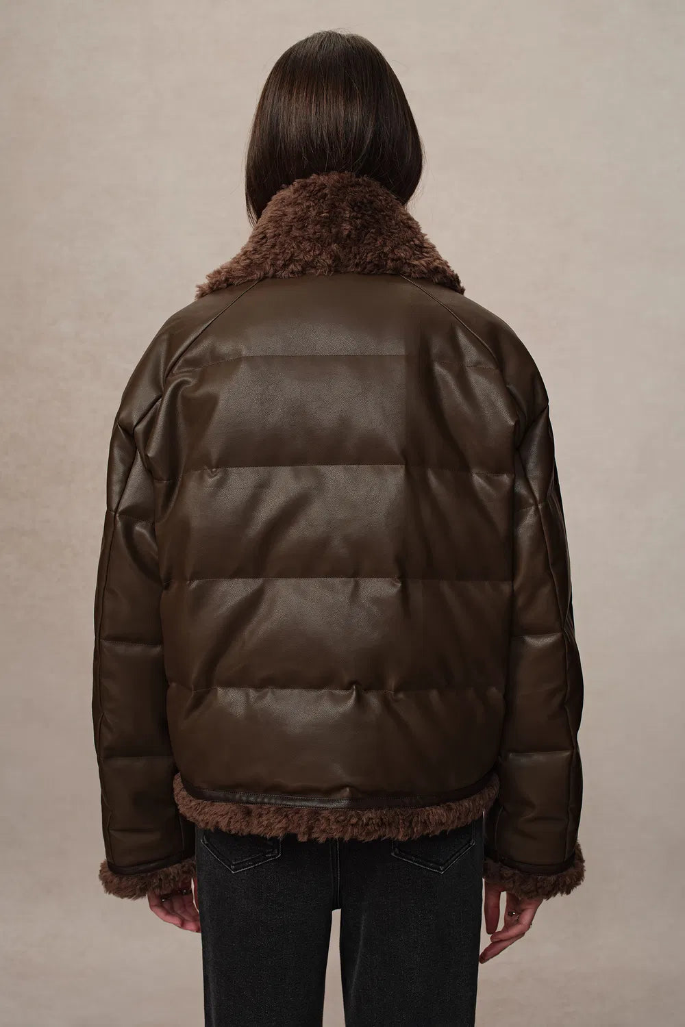 Faye Large Fur Collar Down Jacket