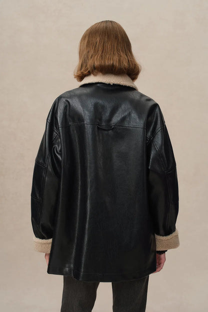 Courtney Jacket in Vegan Leather