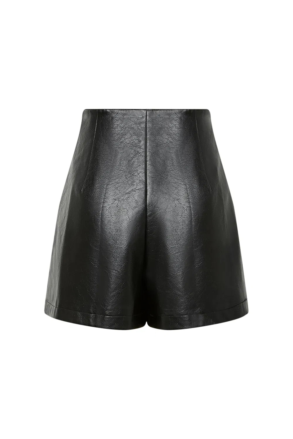 Naja Skort in Distressed Vegan Leather