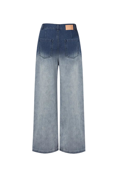 Andreas Gradient Wash Jeans in Cotton Denim