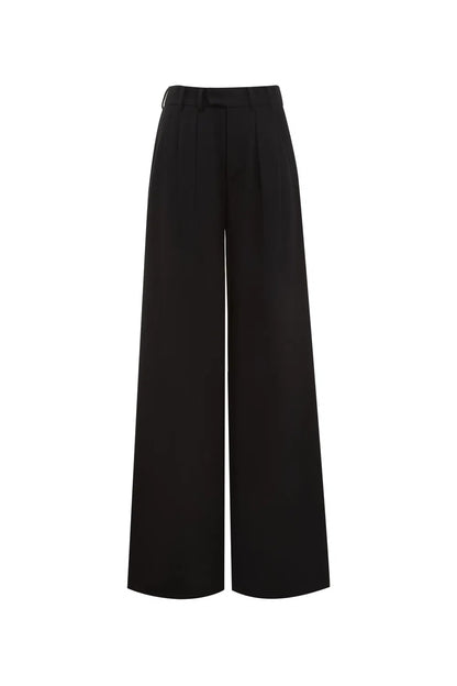 Delano Wide Leg Pants in Viscose Blend