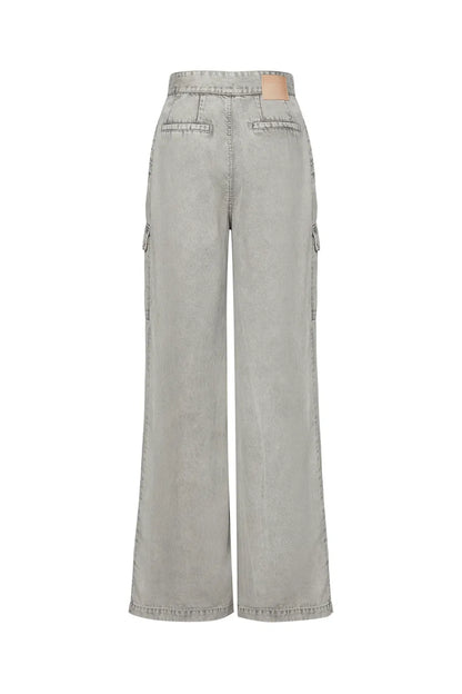 Miura Wide-leg Jeans in Tencel Denim