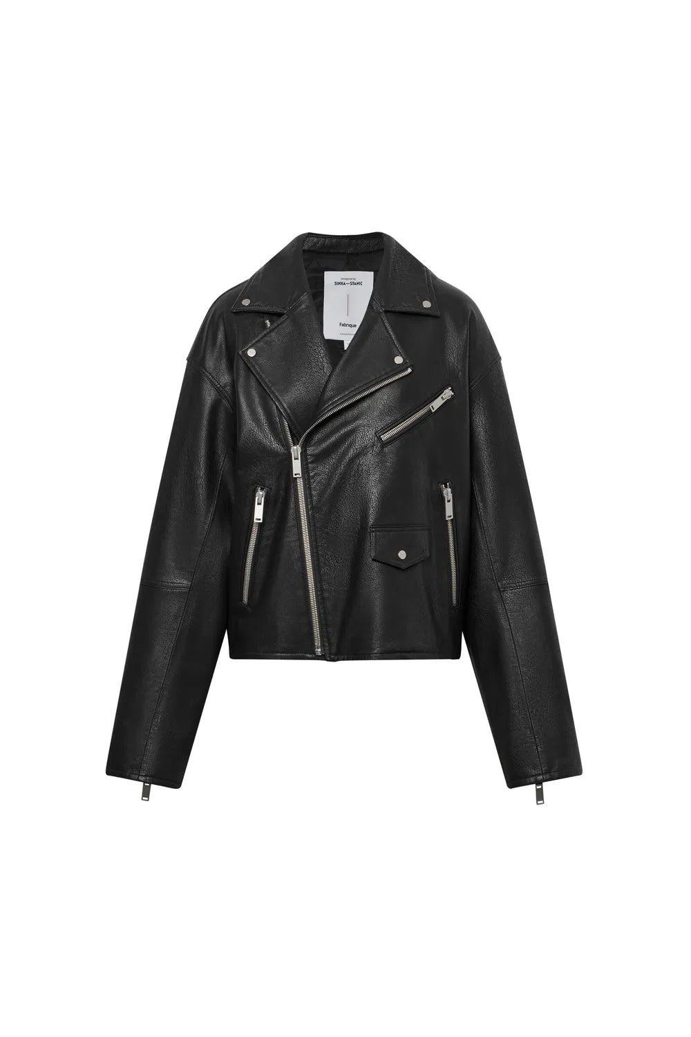 Melford Biker Jacket in Vegan Leather