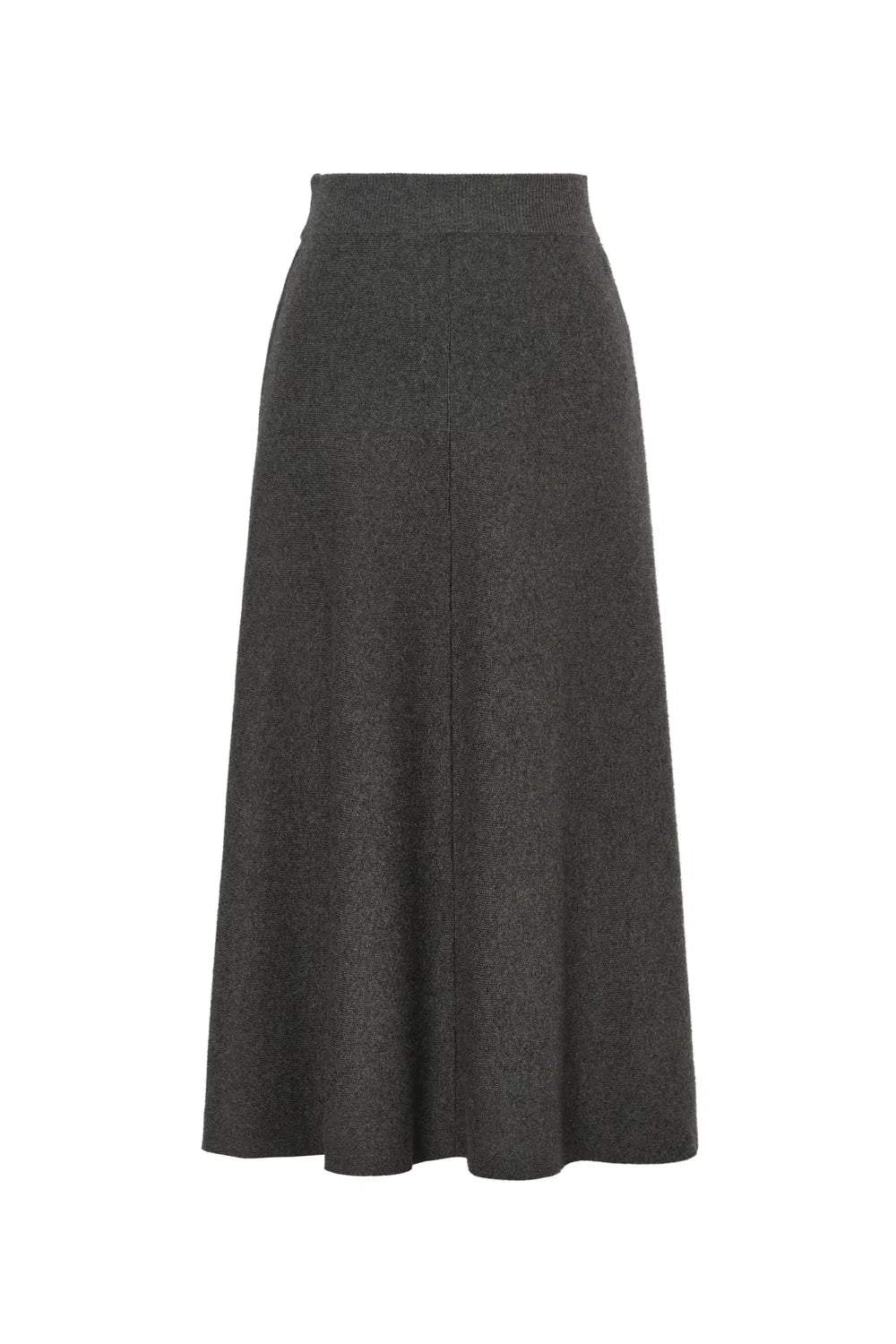 Zephyra Flared Skirt in Merino Wool Knit