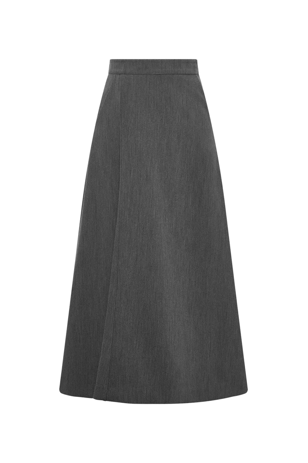 Milla Asymmetrical Skirt in Wrinkle-Resistant Fabric