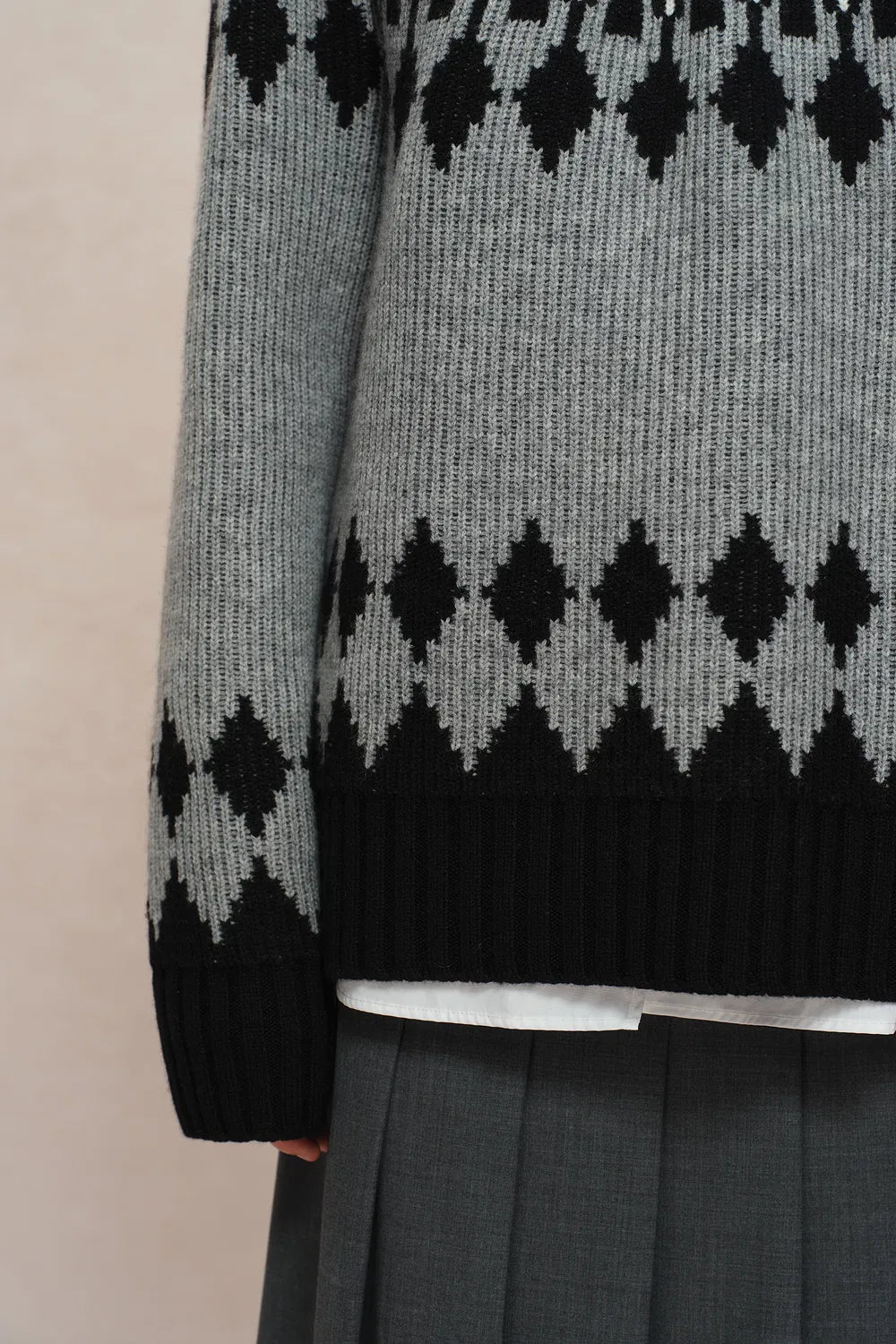 Delphine Fair Isle Knit Sweater