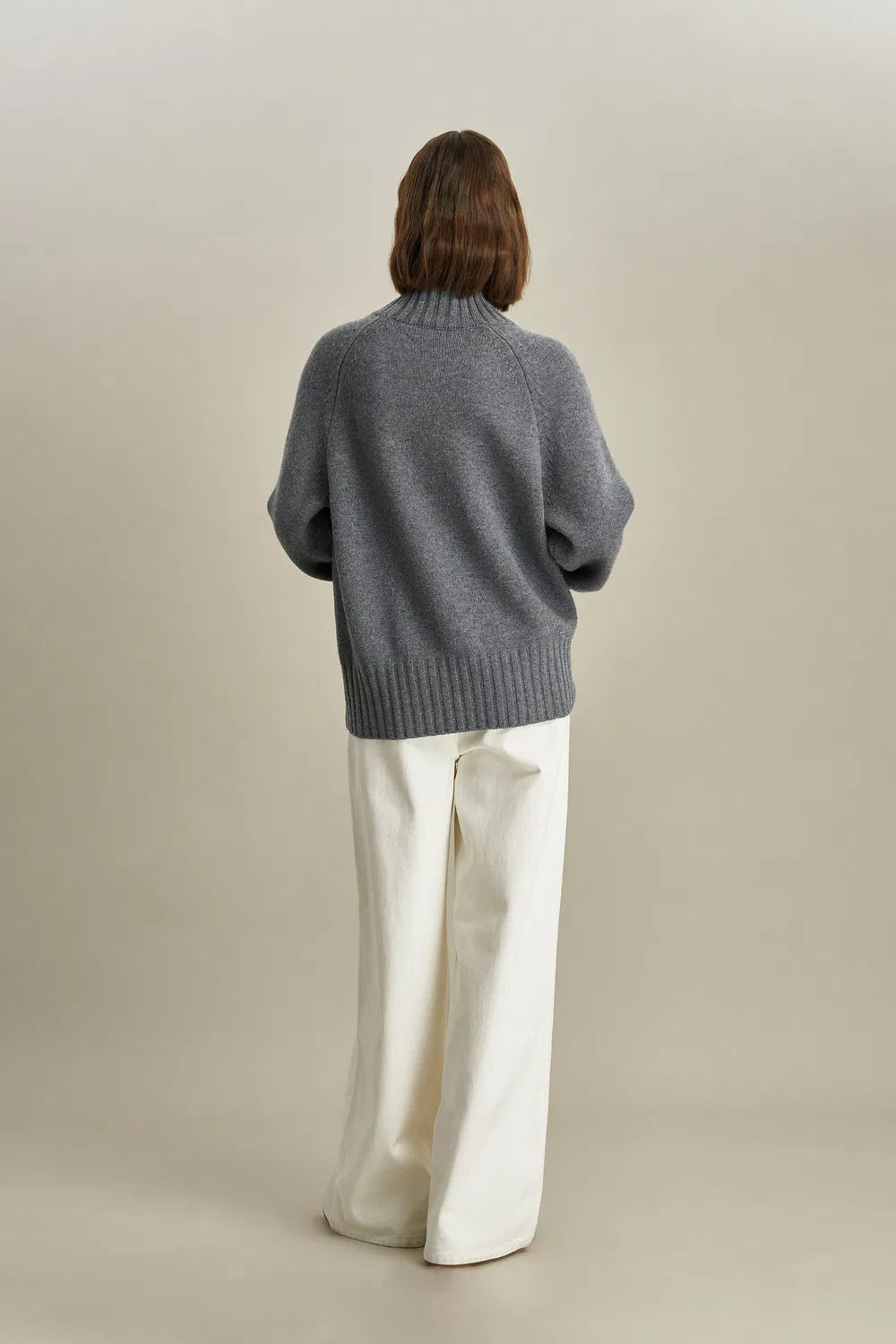 Keth Turtleneck Sweater in Merino-Cashmere Knit