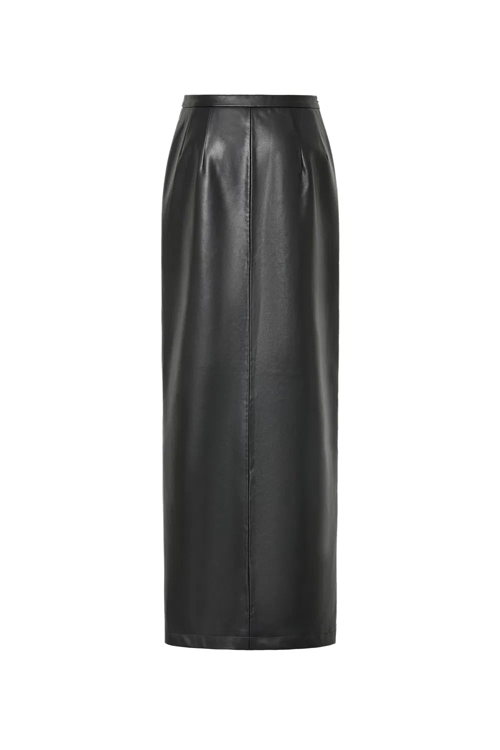 Wentworth Pencil Midi Skirt in Protein Leather