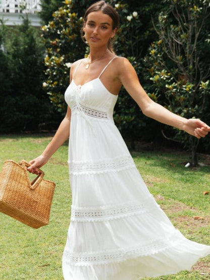 Cora Dantelli A Kesim Maxi Sundress
