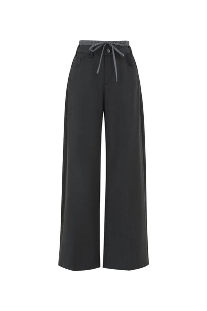 Elena Casual Trousers in Fine Wool