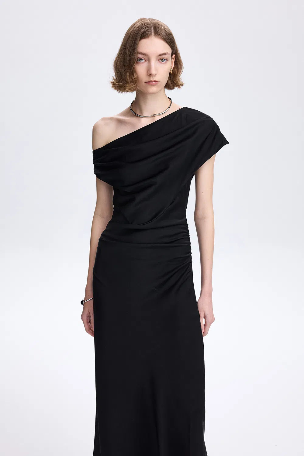 Eirlys One Shoulder Gown