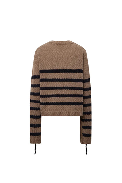 Kirsten Striped Pullover Sweater