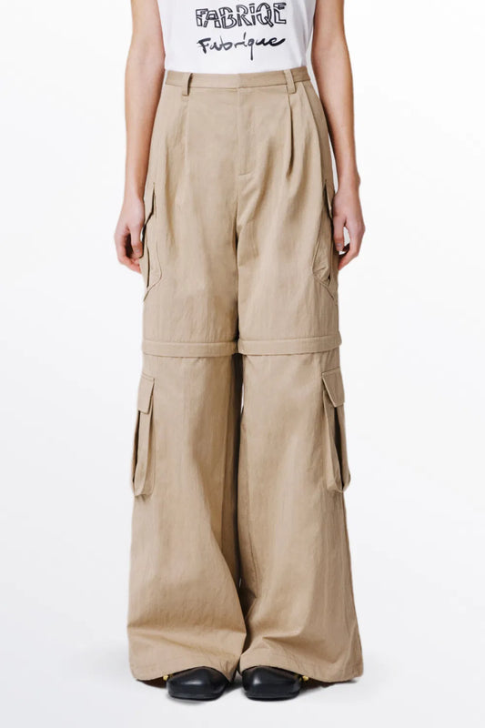 Daria Convertible Utility Pants in Cotton Blend