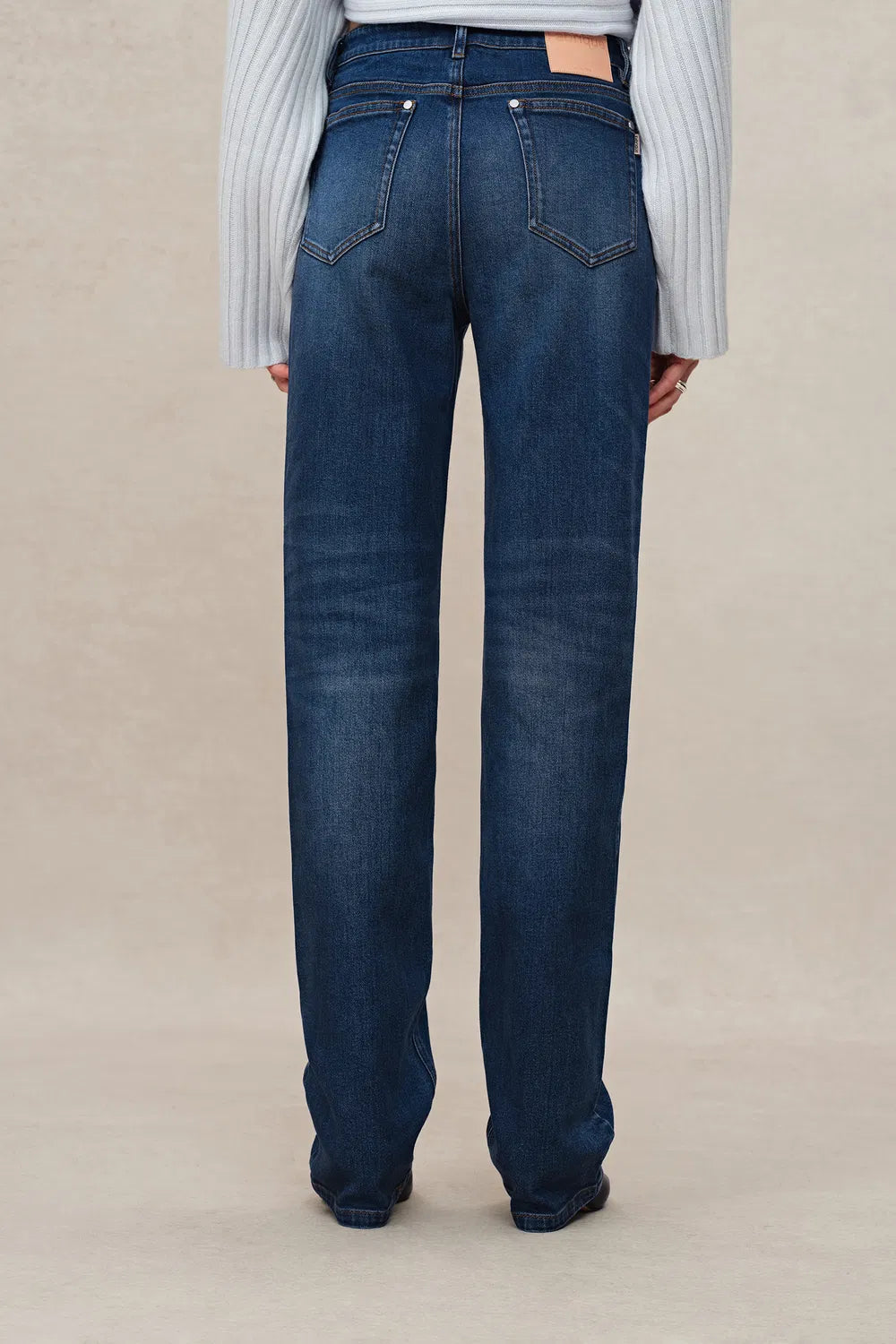 Zuki Straight Leg Jeans in Turkish Cotton Denim