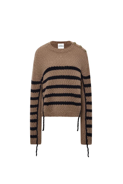 Kirsten Striped Pullover Sweater