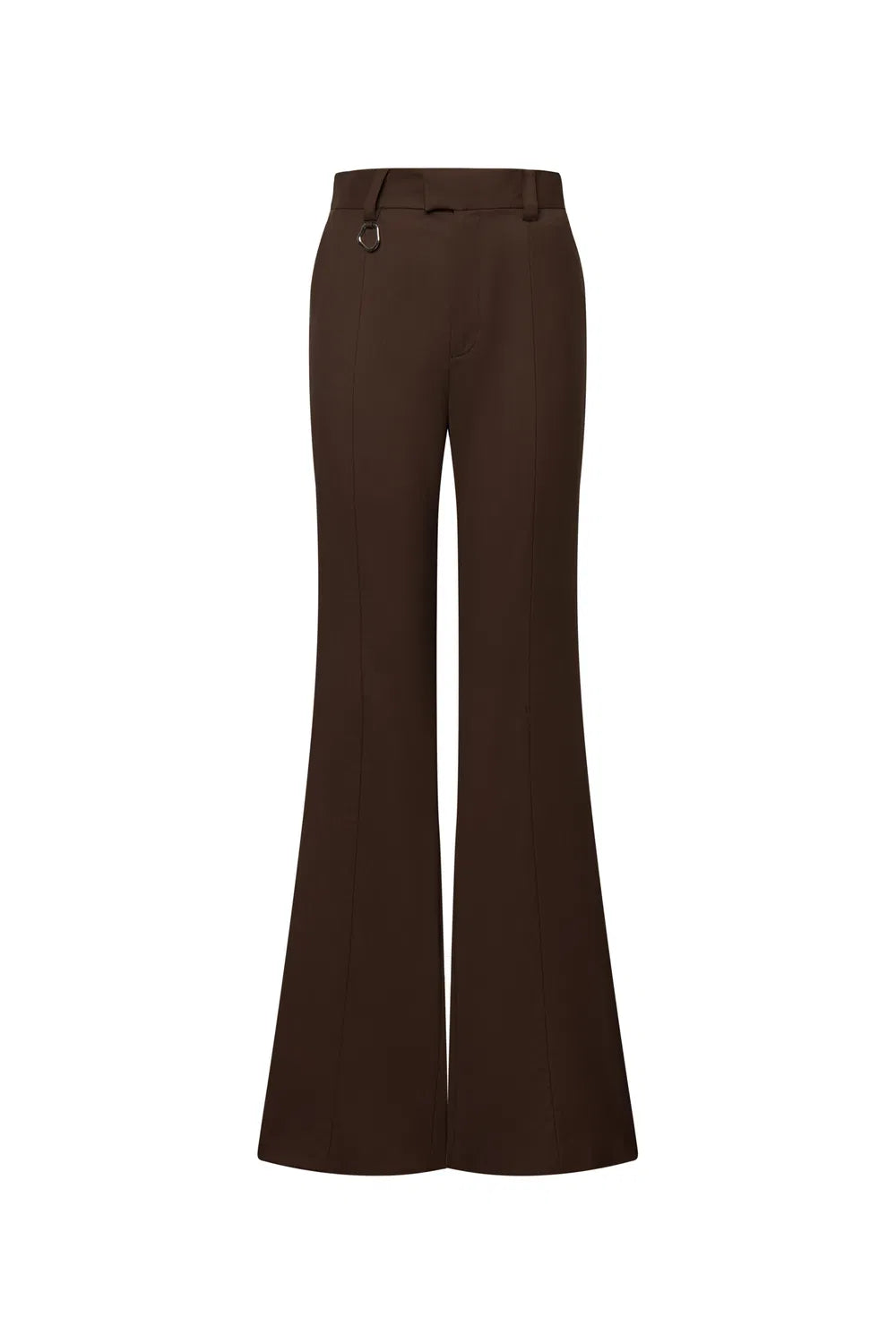 Chance Flared Suit Trousers in Fine Wool