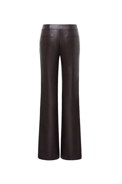 Gal Flare Pants in Vegan Leather