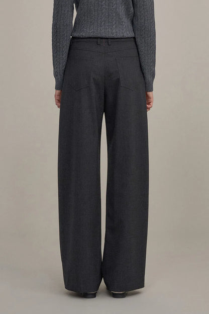 Elena Casual Trousers in Fine Wool