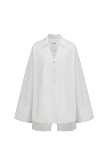 Cléon Loose Shirt in 40-Count Cotton