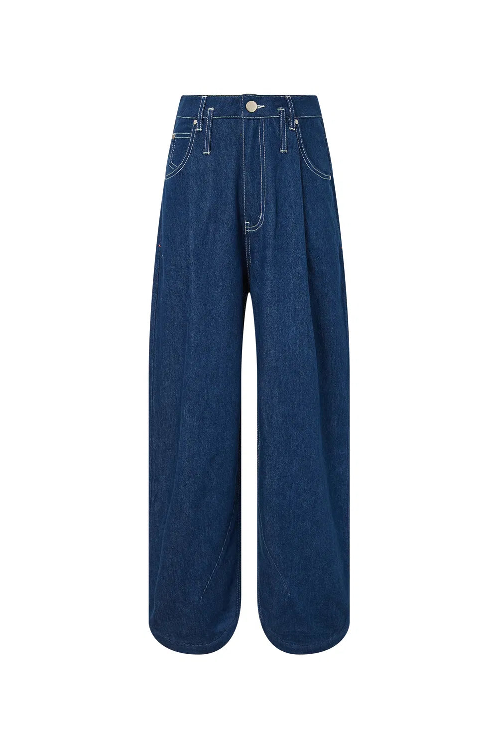 Classiq High-Waisted Denim Jeans in Cotton Blend