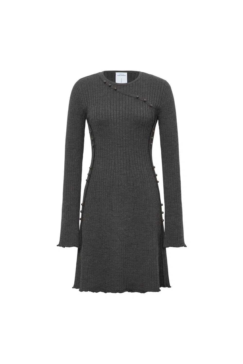 Celeste Fitted Dress in Merino Wool Knit