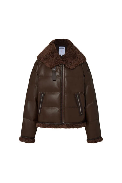 Faye Large Fur Collar Down Jacket