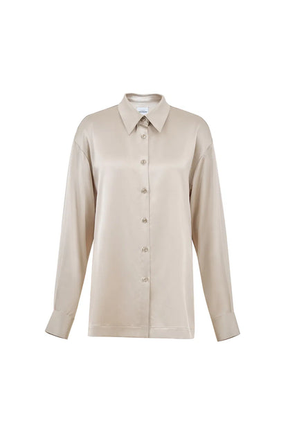 Gabrielle Shirt in Mulberry Silk