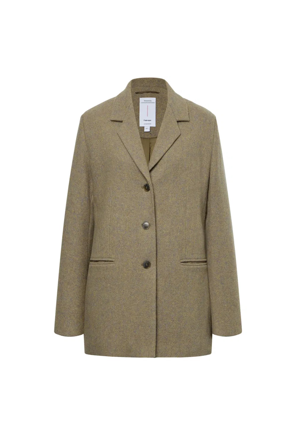 Fran Boxy Blazer in Wool Tweed