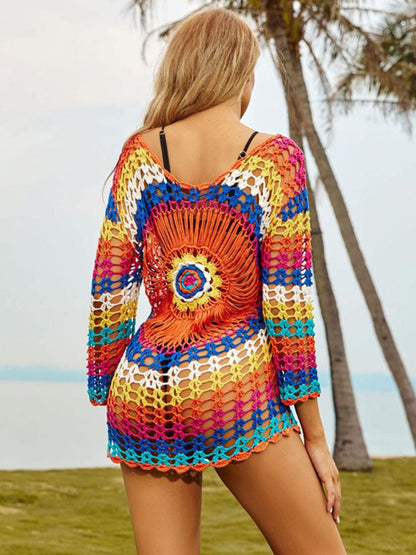 Ina Crochet Halo Plaj Örtüsü