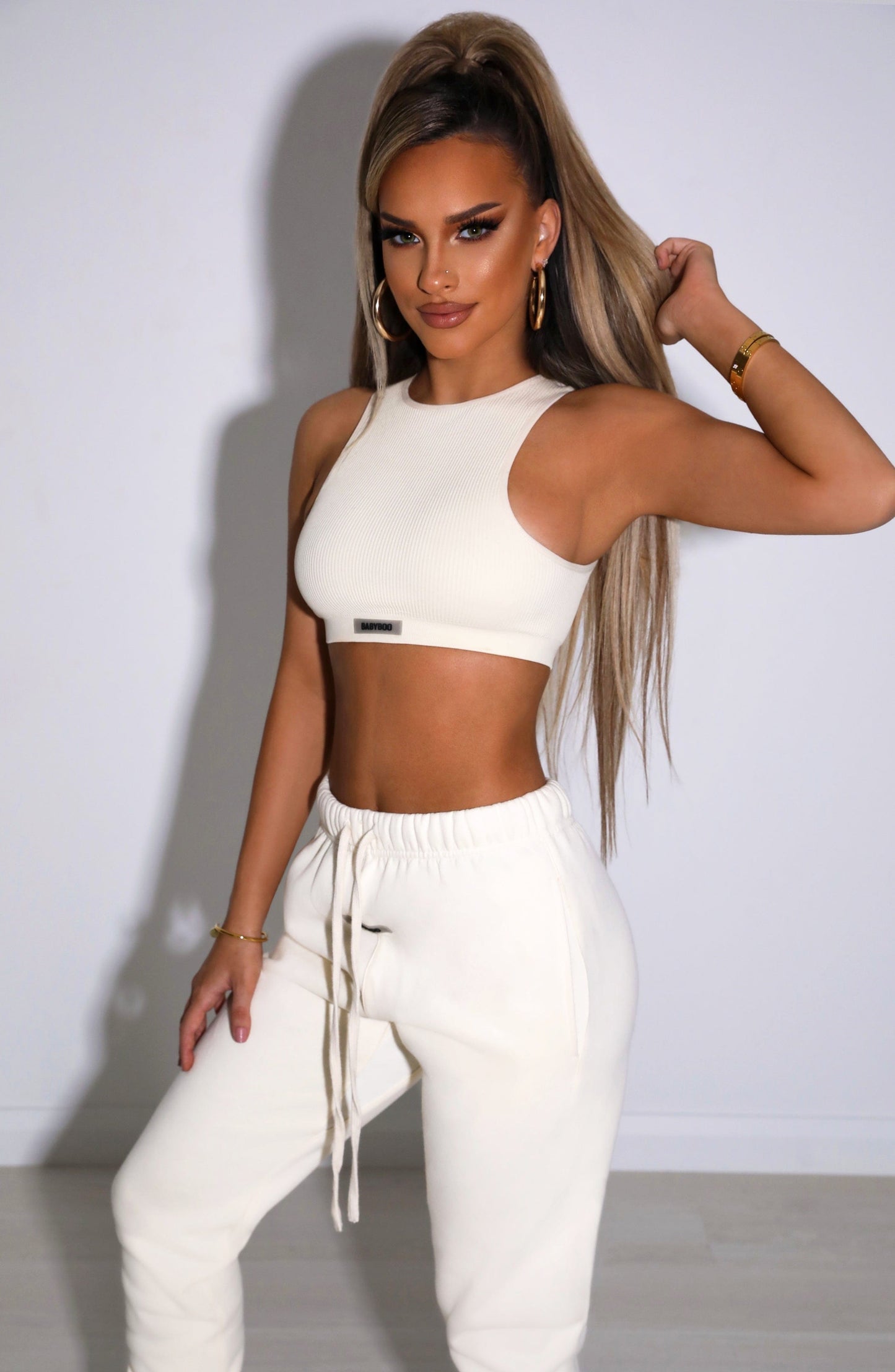 Alevna™ Jae Luxe Crop - Krem