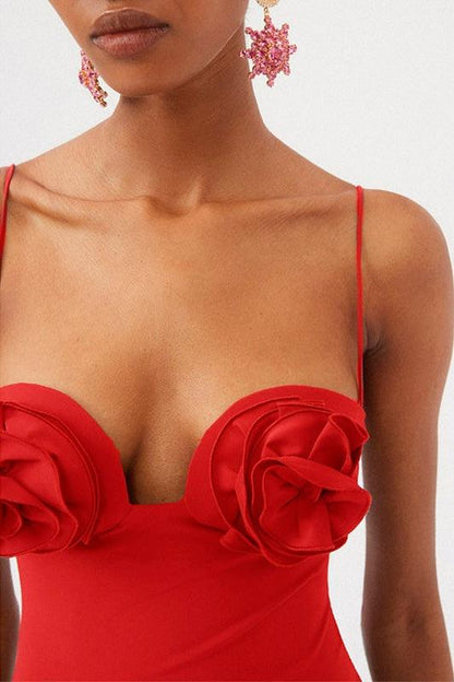 Joyce Strappy Flower İki Parçalı Yüzme Seti