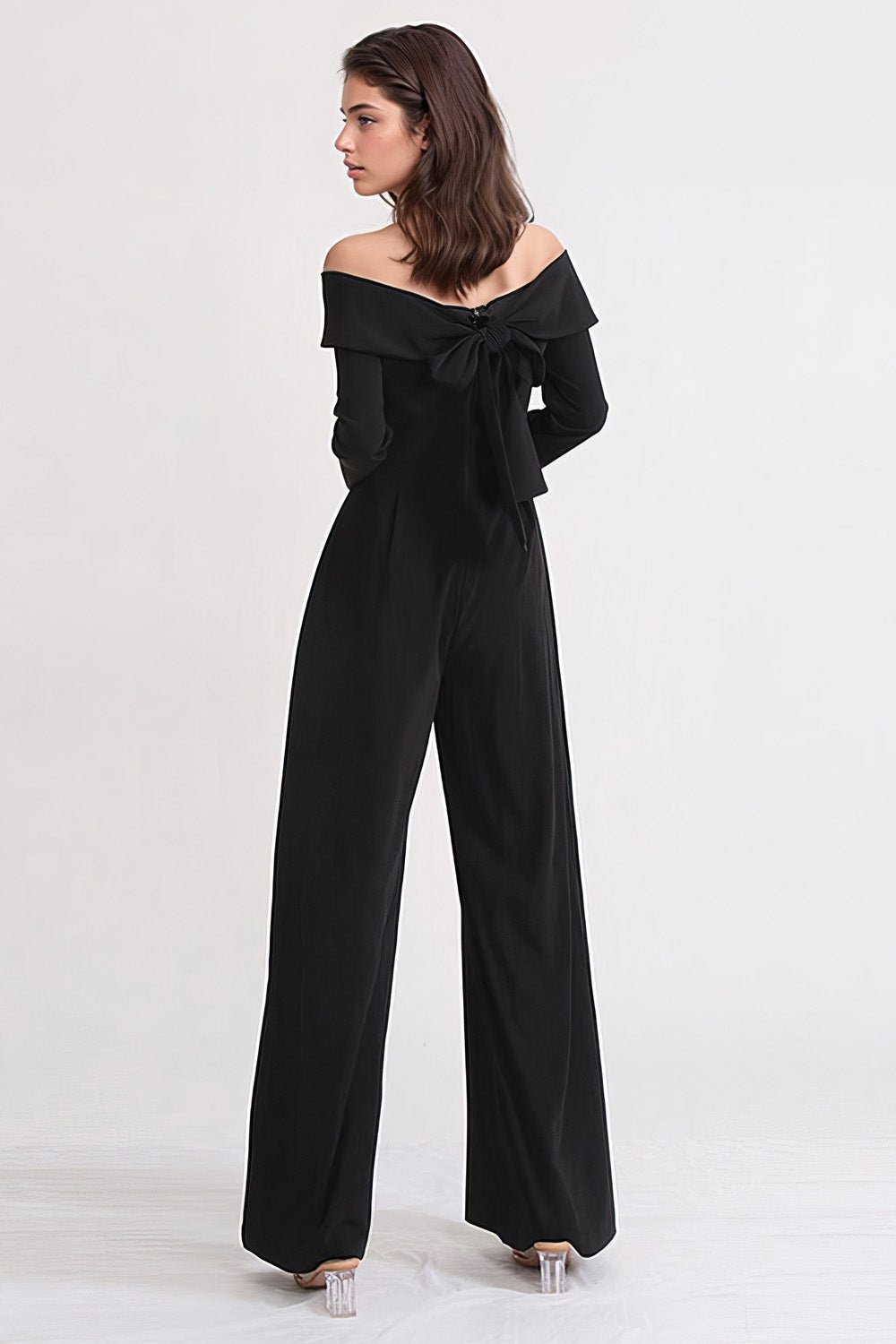 Modesty Düğümlü Düşük Omuz Tulum