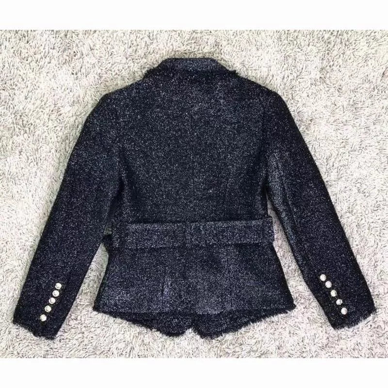 Alevna™ Molly Kuşaklı Slim Fit Blazer