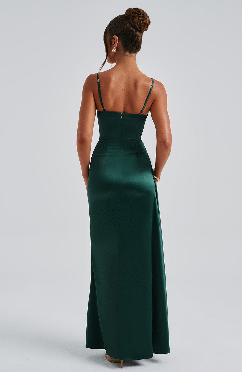 Alevna Winona Maxi Elbise - Zümrüt